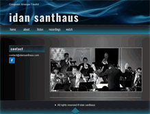 Tablet Screenshot of idansanthaus.com